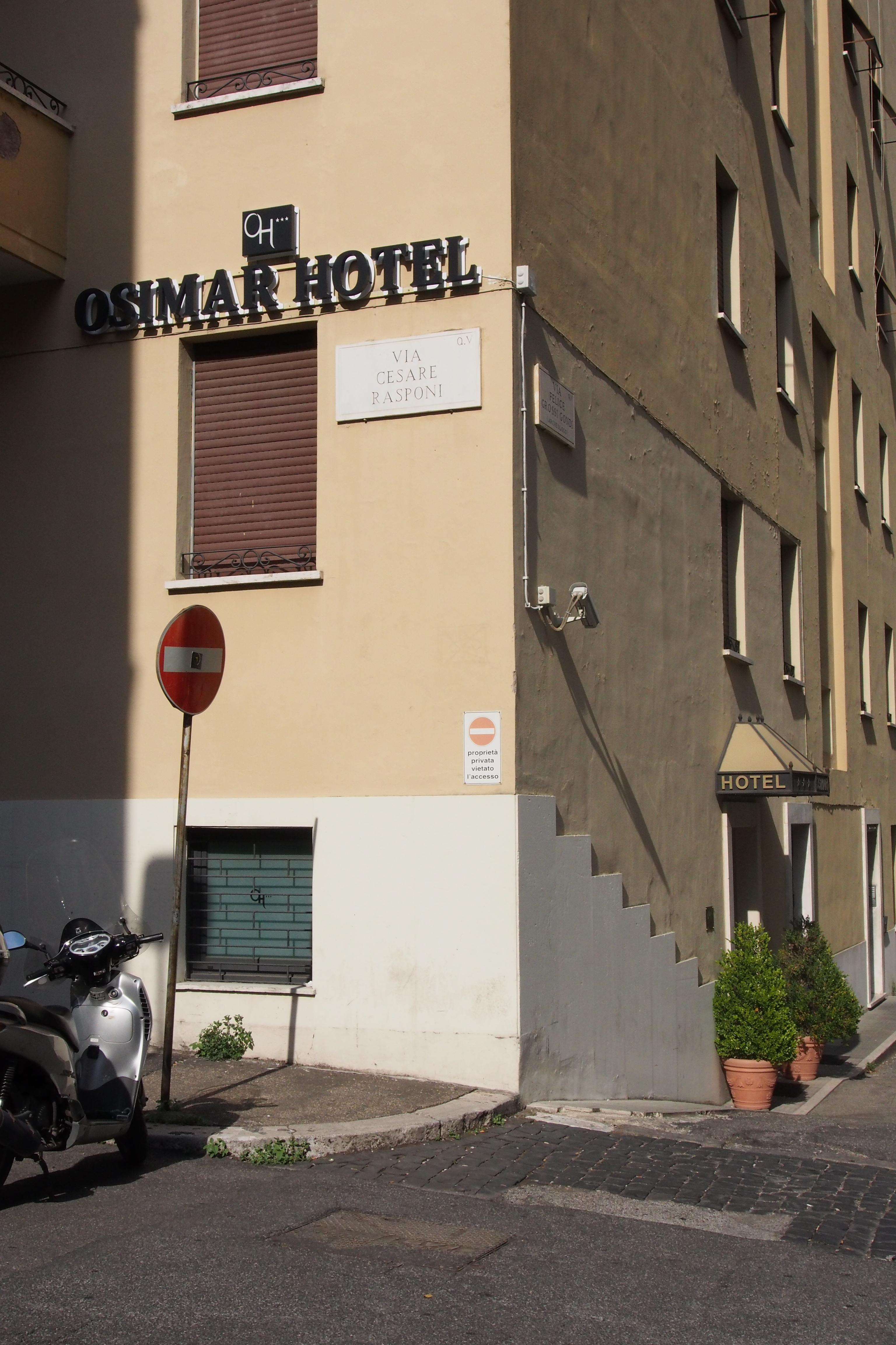 Hotel Osimar Roma Dış mekan fotoğraf